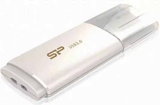 Накопитель USB 3.0 16GB Silicon Power Blaze B06 SP016GBUF3B06V1W белый