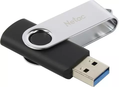 Накопитель USB 3.0 256GB Netac NT03U505N-256G-30BK чёрный, серебристый