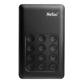 Накопитель USB 3.0 2TB Netac NT05K390K-002T-30BK micro, черный