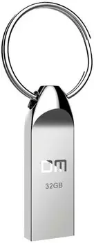 Накопитель USB 3.0 32GB DM PD086 металл, с кольцом