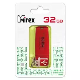 Накопитель USB 3.0 32GB Mirex Chromatic 13600-FM3СHR32 красный