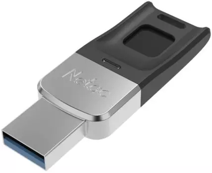 Накопитель USB 3.0 32GB Netac US1 с отпечатком пальца
