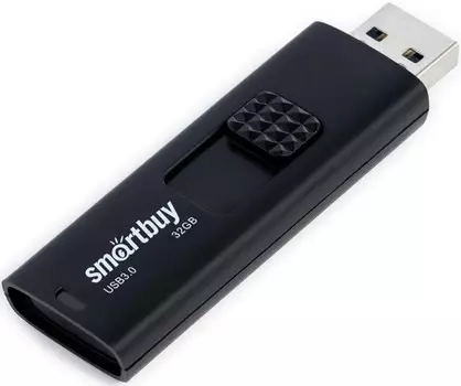 Накопитель USB 3.0 32GB SmartBuy SB032GB3FSK Fashion чёрный