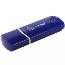 Накопитель USB 3.0 32GB SmartBuy SB32GBCRW-Bl Crown синий