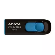Накопитель USB 3.0 64GB ADATA UV128 черный/голубой