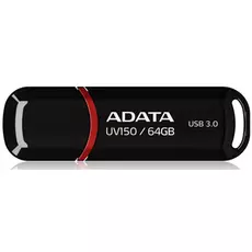 Накопитель USB 3.0 64GB ADATA UV150 черный