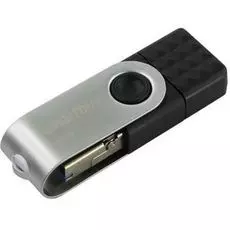 Накопитель USB 3.0 64GB SmartBuy SB64GBTRIO Trio черный/сереристый