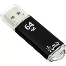 Накопитель USB 3.0 64GB SmartBuy SB64GBVC-K3 V-Cut черный