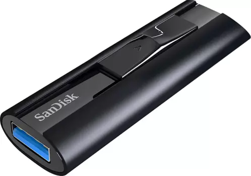 Накопитель USB 3.1 512GB SanDisk SDCZ880-512G-G46 CZ880 Cruzer Extreme Pro, USB 3.1, Металлич., Черный