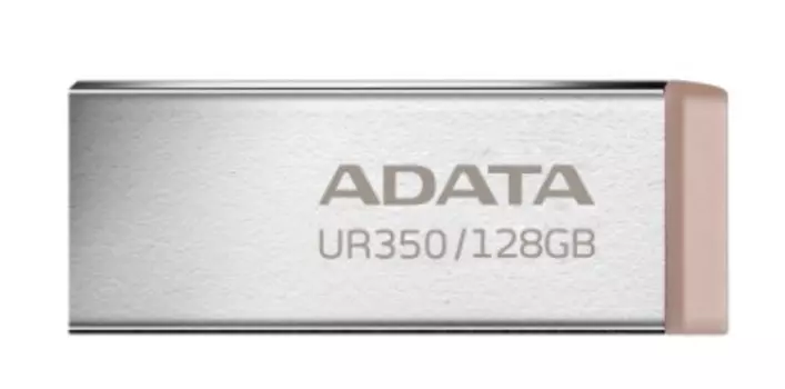 Накопитель USB 3.2 128GB ADATA UR350-128G-RSR/BG UR350 metal brown