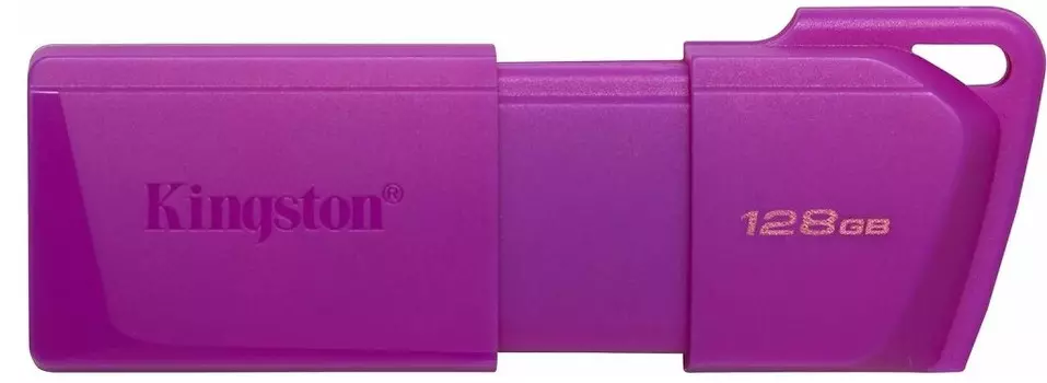 Накопитель USB 3.2 128GB Kingston KC-U2L128-7LP DataTraveler Exodia M Neon (PURPLE)