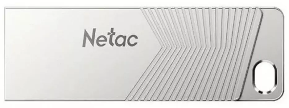 Накопитель USB 3.2 128GB Netac UM1 серебристый