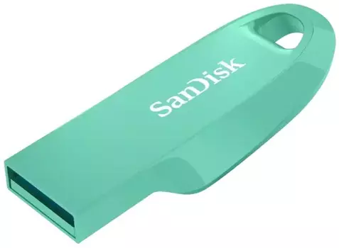 Накопитель USB 3.2 128GB SanDisk CZ550 Ultra Curve зеленый