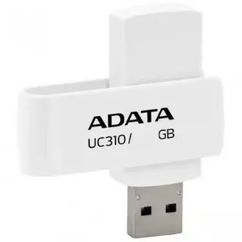 Накопитель USB 3.2 256GB A-Data UC310-256G-RWH UC310, белый