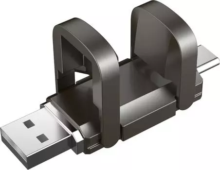 Накопитель USB 3.2 256GB Dahua DHI-USB-S809-32-256GB S809 USB Type-A & Type-C 520MB/s 460MB/s metal
