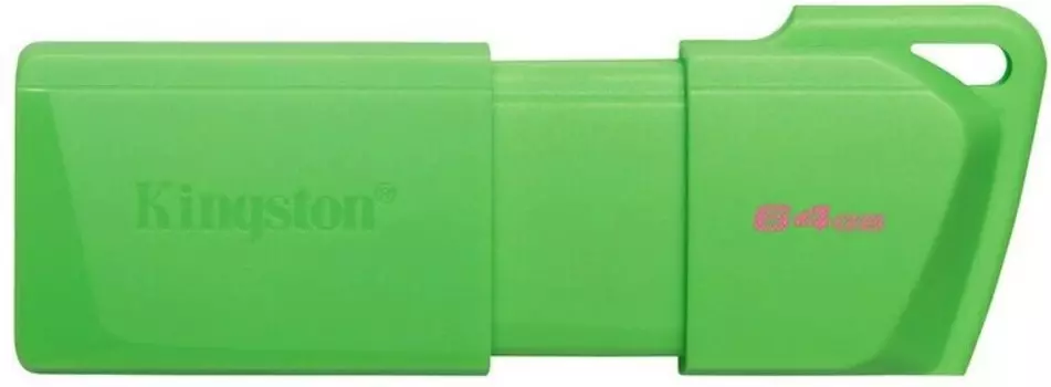 Накопитель USB 3.2 64GB Kingston KC-U2L64-7LG DataTraveler Exodia M Neon (GREEN)