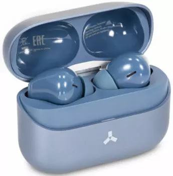 Наушники беспроводные AccesStyle Terra ANC Blue BT 5.2, 20 Гц - 20 кГц