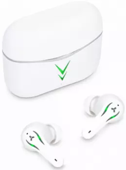 Наушники беспроводные AccesStyle Tornado Gaming White BT 5.1, 20 Гц - 20 кГц