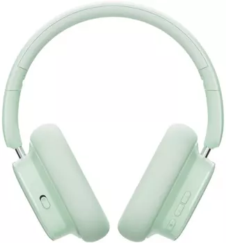Наушники беспроводные Baseus Bowie H1i A00050402633-00 Noise-Cancellation Natural Green (600 мАч, время зарядки 2 часа, 20 Гц-20 КГц, время музыки до