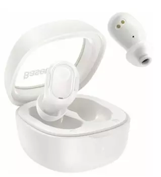 Наушники беспроводные Baseus Bowie WM02 NGTW370202 True White (Overseas Edition) (True внутриканальные, Bluetooth 5.3, радиус действия: 10 м, границы