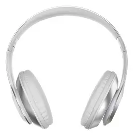 Наушники беспроводные Digma BT-14 BT-14S Bluetooth, накладные, серебристые матовые (1067493)