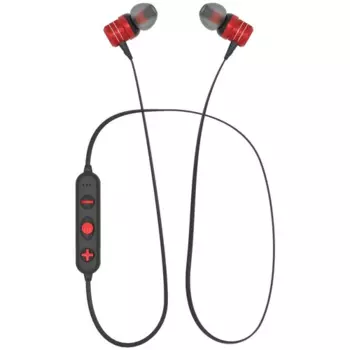 Наушники беспроводные More Choice BG20 вакуумные с шейным шнурком Red