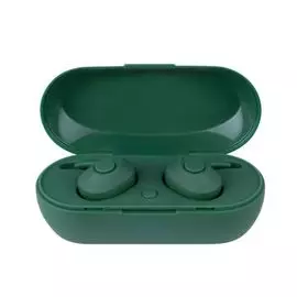 Наушники беспроводные Rombica MySound Shark Green BT-H035 BT, TWS, зеленые