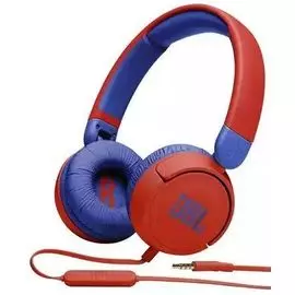 Наушники JBL Jr310 накладные с микрофоном детские, 1.0м, цвет синий/красный