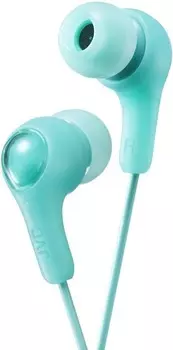 Наушники JVC HA-FX7-GN-U Gumy Plus внутриканальные, проводные, зеленые