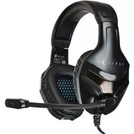 Наушники с микрофоном Oklick HS-L370G eclipse черный 2м мониторные оголовье