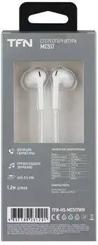 Наушники TFN MC517 white