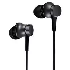 Наушники Xiaomi Mi In-Ear Basic ZBW4354TY черные, проводные, 1.25м, в ушной раковине