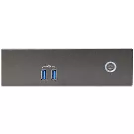 Неттоп Aopen DE5500 (91.DEK00.E1A0) i5-7287U, 128GB SSD M2, 4GB*2 Iris Plus Graphics 650, без ОС, черный