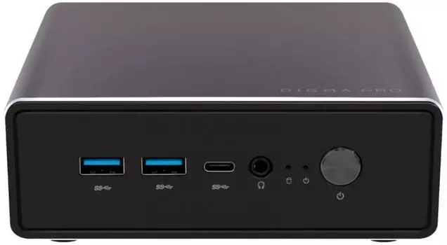 Неттоп Digma Pro Minimax U1 DPP5-8DXW01 i5-1235U/8GB/512GB SSD/UHD Graphics/WiFi/BT/Win11Pro/темно-серый/черный