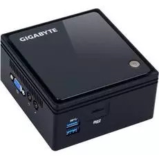 Неттоп GIGABYTE GB-BACE-3160 J3160/DDR3L SODIMM/SATA-III 2.5'' HDD/SSD/HD Graphics 400/GLan/WiFi/BT/2-ch/CR/VGA/HDMI/2*USB3.0/VESA/noOS RTL