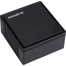 Неттоп GIGABYTE GB-BPCE-3350C N3350 X2/DDR3L SODIMM/SATA-III/HD Graphics 500/HDA/GLan/WiFi/BT/4*USB 3.0/D-Sub/HDMI/VESA/noOS/чёрный