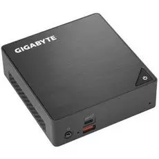 Неттоп GIGABYTE GB-BRI5-8250 i5 8250U/1600МГц/DDR4/без HDD/UHD Graphics 620/1000 Мбит/с/WiFi/BT/USB 3.0/USB 3.1/USB-C/HDMI/Mini DP/без ОС/чёрный
