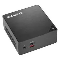 Неттоп GIGABYTE GB-BRI7H-8550 i7 8550U/1800МГц/DDR4/без HDD/UHD Graphics 620/1000 Мбит/с/WiFi/BT/USB 3.0/USB 3.1/USB-C/HDMI/Mini DP/без ОС/чёрный