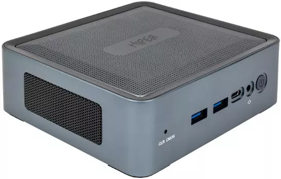 Неттоп HIPER EXPERTBOX ED20 i5-1240P/8GB/256GB SSD/Iris Xe graphics/BT/WiFi/noOS/dark grey