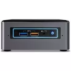 Неттоп Intel BOXNUC7I3BNHXF NUC, i3-7100U 2.4GHz (Optane 16GB, 4GB RAM, 1TB HDD, HD 620 (DP via USB-C+4K HDMI), 7.1CH, 4*USB 3.0, GLan, CR, WiFi/BT/IR