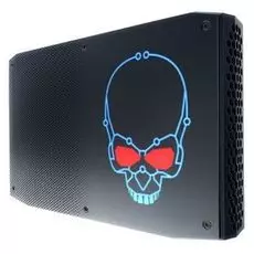 Неттоп Intel BOXNUC8I7HNK2 8th Gen, i7-8705G Quad3.1GHz 4.1Hz Turbo 65W TDP, 2x 1.2V SODIMM (max 32GB), 2x NVMe/SATA M.2 SSD (42/80mm) w/RAID 0/1, AMD