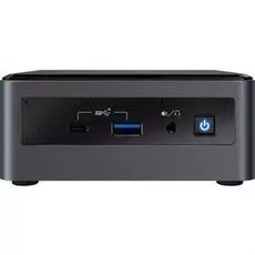Неттоп Intel BXNUC10I7FNH2 i7-10710U/2*DDR4 SODIMM/2.5" HDD/SSD + M.2 SSD/UHD Graphics/Ethernet/WiFi/BT/HDMI/3*USB 3.1/2*Type-C/2*USB 2.0/noOS/black