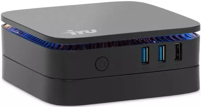 Неттоп iRu 110JLCN N5105, 8GB, 256GB SSD, UHD graphics, GbitEth, WiFi, BT, noOS, черный
