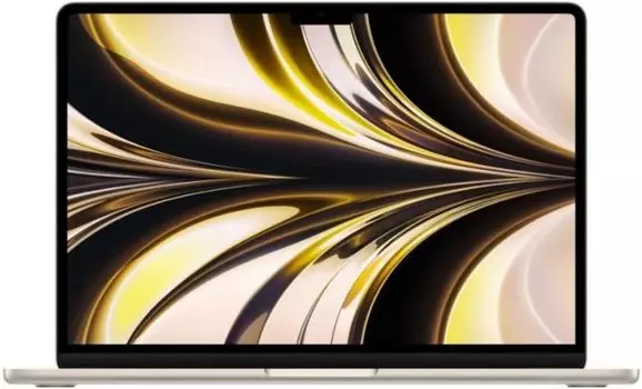 Ноутбук 13.6'' Apple MacBook Air (2022) M2 8C CPU, 10C GPU, 8GB, 512GB, Starlight