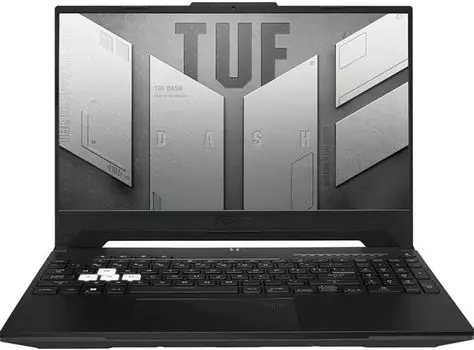 Ноутбук 15.6" ASUS FX517ZR ASUS TUF Dash FX517ZR GAMING Core i7-12650H 512GB SSD 16GB (1920x1080) 144Hz NVIDIA RTX 3070 8192MB OFF BLACK Backlit RU Ke