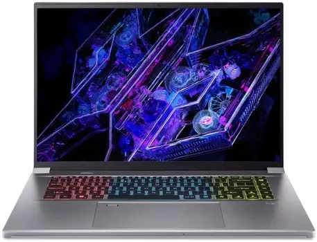 Ноутбук Acer Predator Triton PTN16-51-936A NH.QPPCD.002 U9-185H/32GB/2TB SSD/GeForce RTX 4070 8GB/16" 3.2K IPS/WiFi/BT/cam/Win11Home/silver
