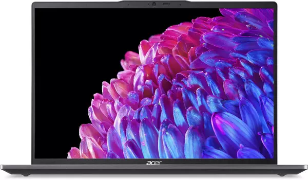 Ноутбук Acer Swift Go 14 SFG14-63-R57X NX.KTSCD.003 Ryzen 7 8845HS/16GB/1TB SSD/Radeon graphics/14" 2.8K OLED/WiFi/BT/cam/Win11Home/metall