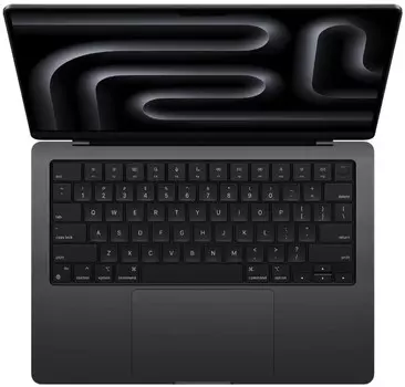 Ноутбук Apple Macbook Pro 14 (2024) MX2J3 M4 Pro chip with 14core CPU and 20core GPU, 24GB, 1TB SSD, Space Black, клав.русская (грав.)