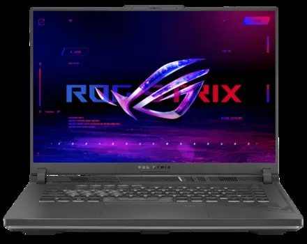 Ноутбук ASUS ROG Strix G16 G614JI-N4181 90NR0D41-M00V20 i7-13650HX/32GB/1TB/16"/QHD+/IPS/240Hz/RTX 4070 8GB/Cam/WiFi/RJ45/kbrd ENG-RUS/noOS/Eclipse Gr