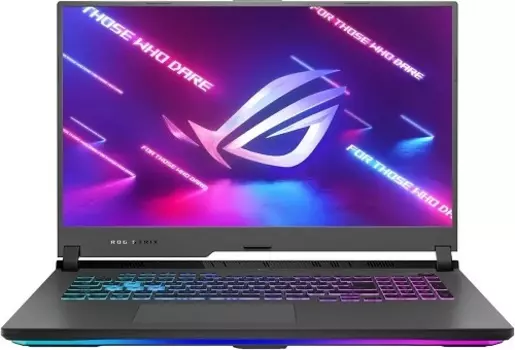 Ноутбук ASUS ROG STRIX G17 G713RM-KH092W 90NR08K4-M00510 Ryzen 7 6800H/16GB/512GB SSD/17.3" FHD/RTX 3060 6GB/Win11Home/eclipse grey